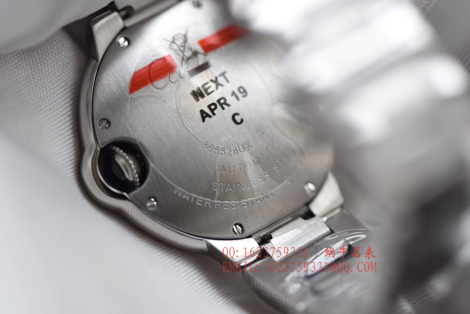 【V6 Perfect  High quality  Replica 蓝气球ETA1671 Movement 版本】 Cartier  蓝气球系列33毫米W6920071女士机械 wrist watches  / K142