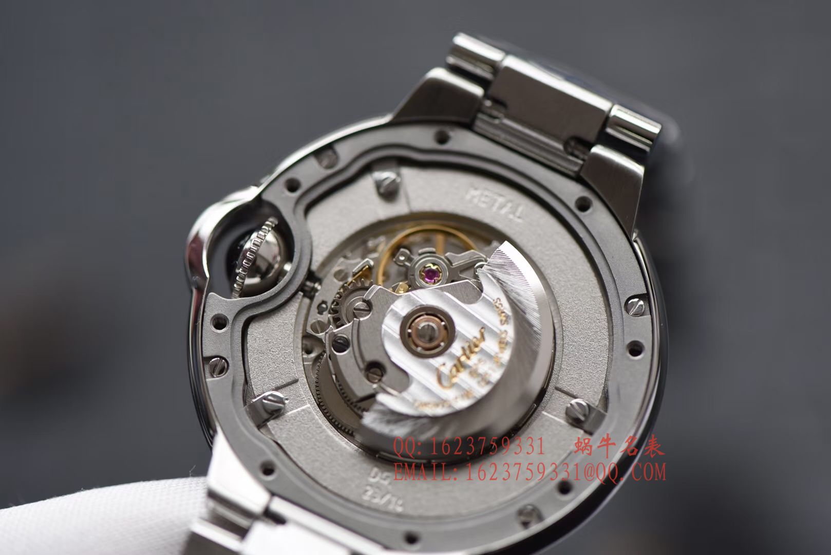 【V6 Perfect  High quality  Replica 蓝气球ETA1671 Movement 版本】 Cartier  蓝气球系列33毫米W6920071女士机械 wrist watches  / K142