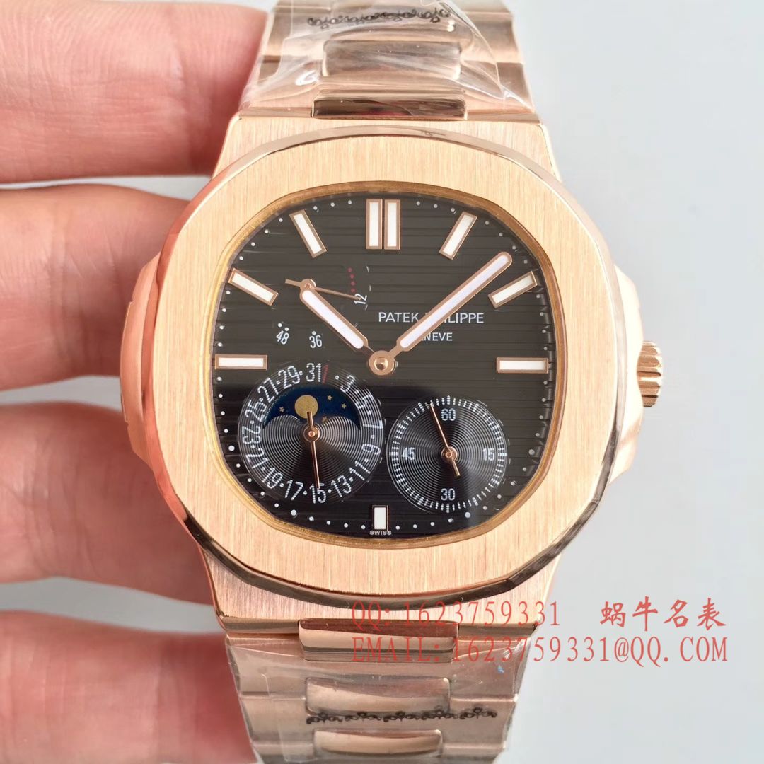 【台湾 High quality 1:1 Replica Watches 】 PATEK PHILIPPE  Nautilus 5712/1A-001、5724G-001、5722G-001、5724R-001、5712G-001、5712GR-001 / BD218