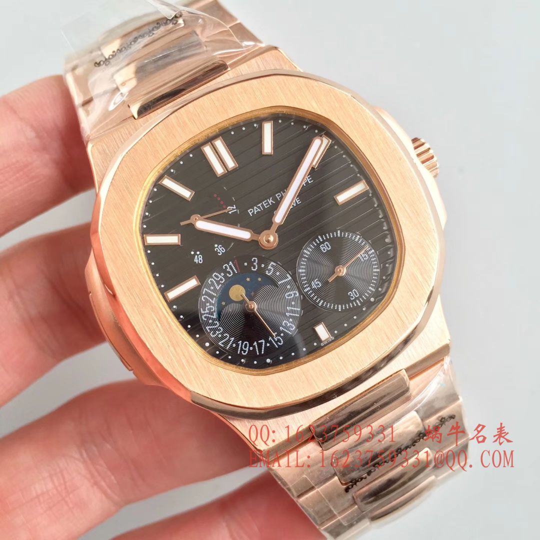 【台湾 High quality 1:1 Replica Watches 】 PATEK PHILIPPE  Nautilus 5712/1A-001、5724G-001、5722G-001、5724R-001、5712G-001、5712GR-001 / BD218