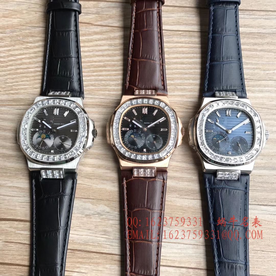 【台湾 High quality 1:1 Replica Watches 】 PATEK PHILIPPE  Nautilus 5712/1A-001、5724G-001、5722G-001、5724R-001、5712G-001、5712GR-001 / BD218
