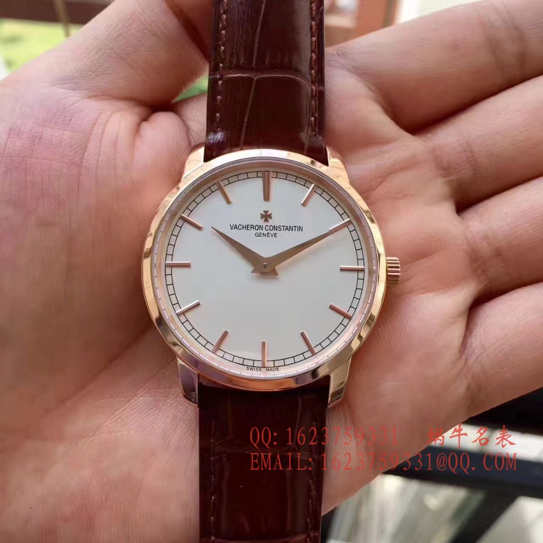 【台湾 Factory  Perfect  High quality  Replica Watches 】Vacheron Constantin  传袭系列43075/000R-9737 wrist watches  / JS161