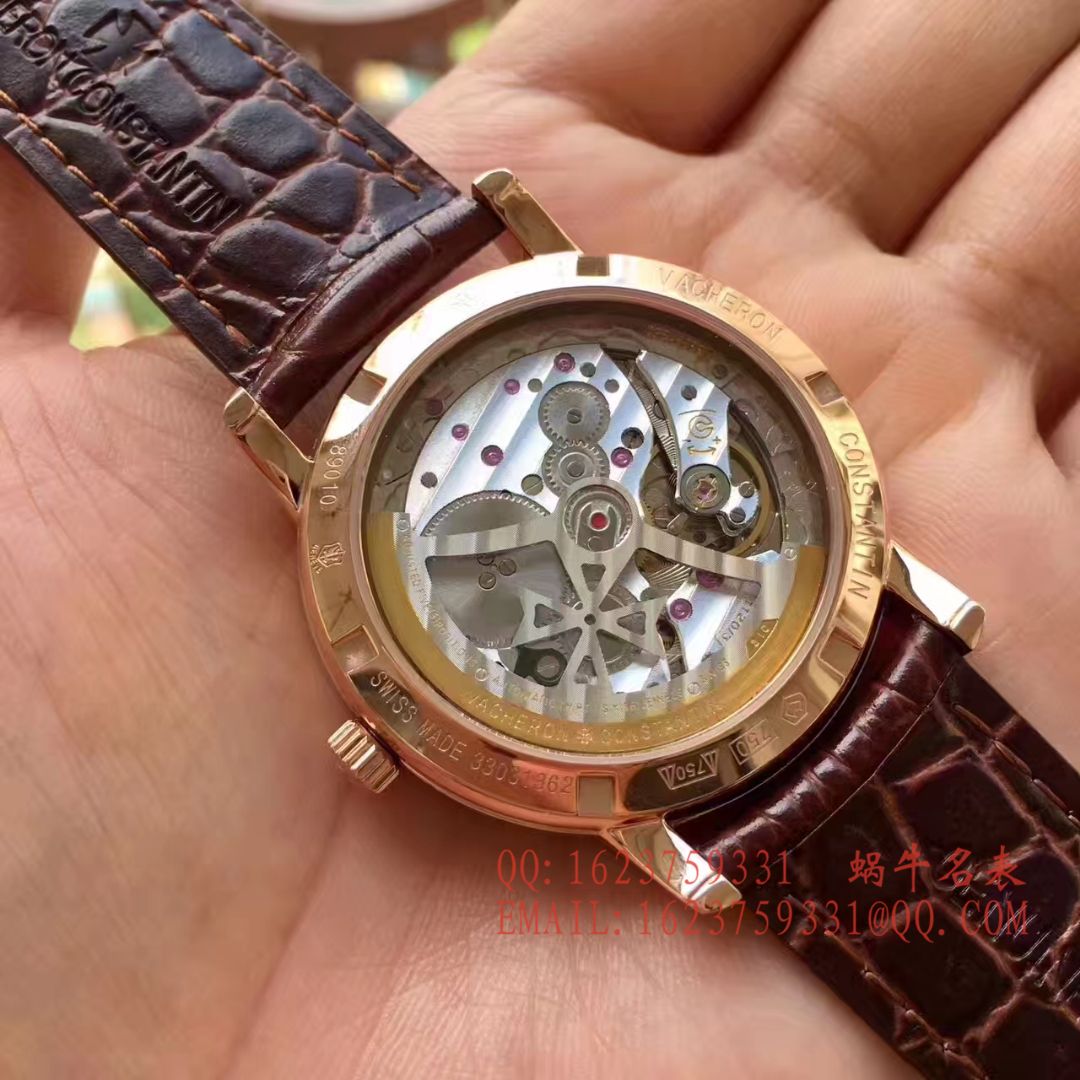 【台湾 Factory  Perfect  High quality  Replica Watches 】Vacheron Constantin  传袭系列43075/000R-9737 wrist watches  / JS161