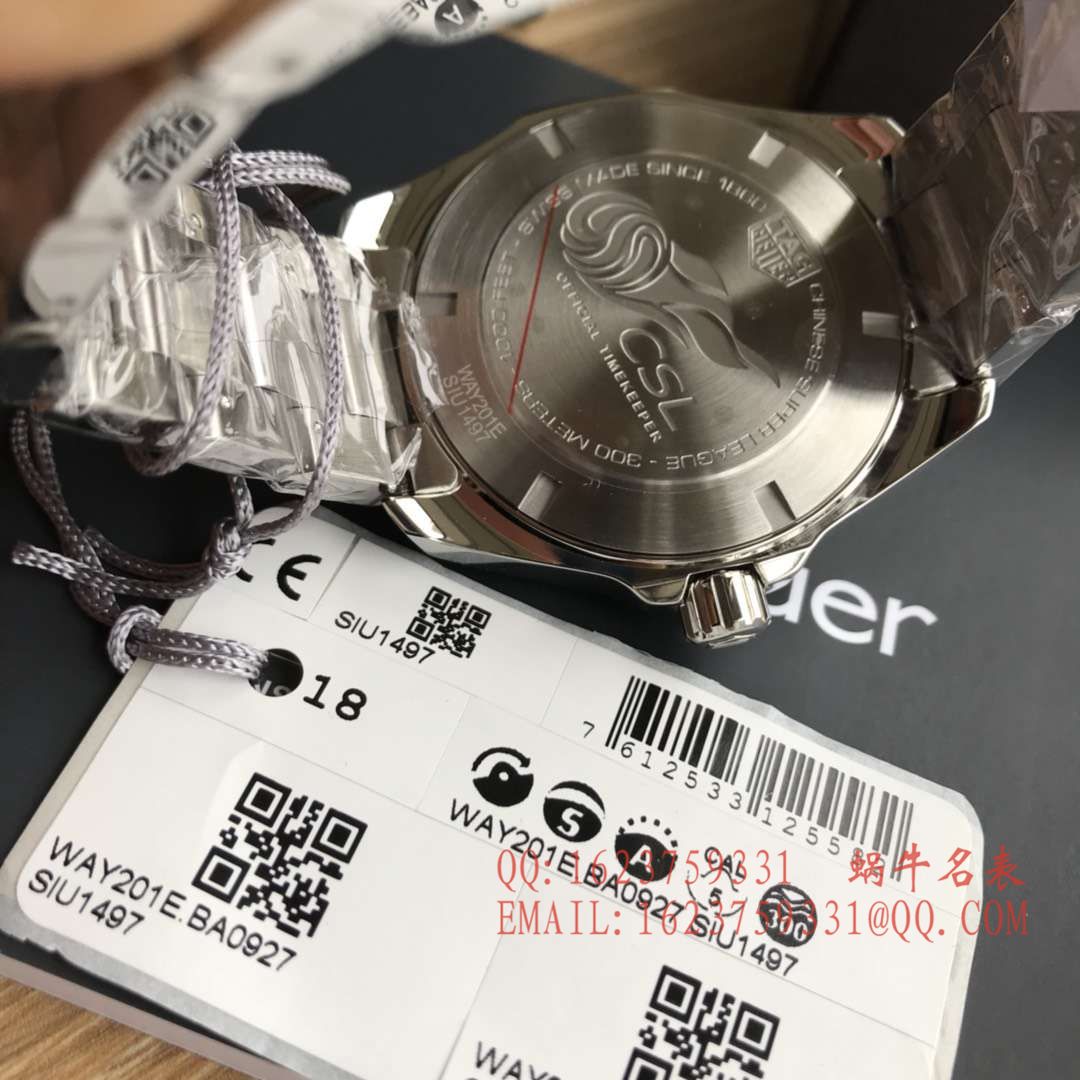 【香港原单 支持专柜验货】 TAG Heuer 竞潜系列中超特别版WAY201E.BA0927机械表 / TG036