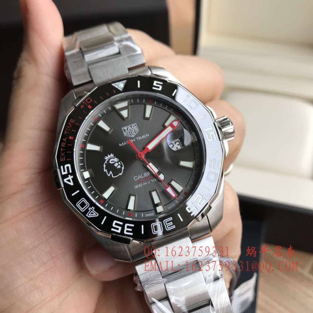 【香港原单 支持专柜验货】 TAG Heuer 竞潜Aquaracer系列300M英超联赛特别款 wrist watches WAY201D.BA0927 / TG037
