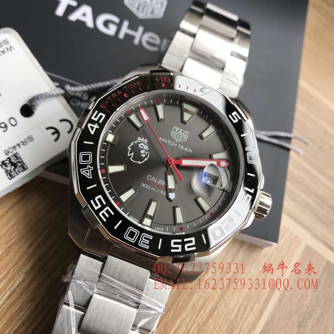 【香港原单 支持专柜验货】 TAG Heuer 竞潜Aquaracer系列300M英超联赛特别款 wrist watches WAY201D.BA0927 / TG037