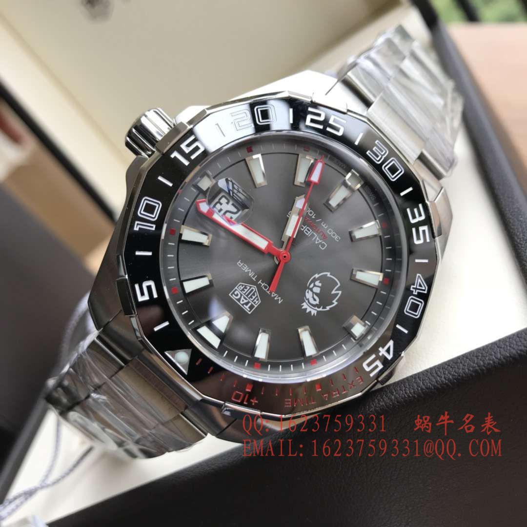 【香港原单 支持专柜验货】 TAG Heuer 竞潜Aquaracer系列300M英超联赛特别款 wrist watches WAY201D.BA0927 / TG037
