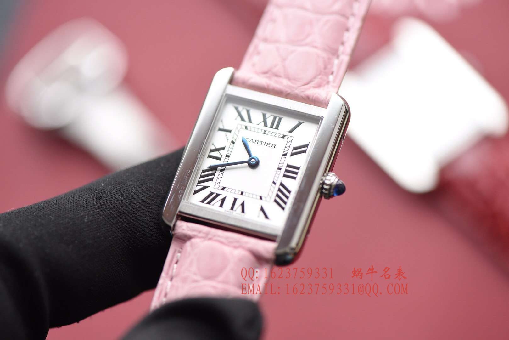【独家视频测评K11 Perfect  High quality  Replica Watches 】 Cartier  坦克solo最高版本女装 wrist watches 中号W5200003小号W5200005可选   / KAD007A