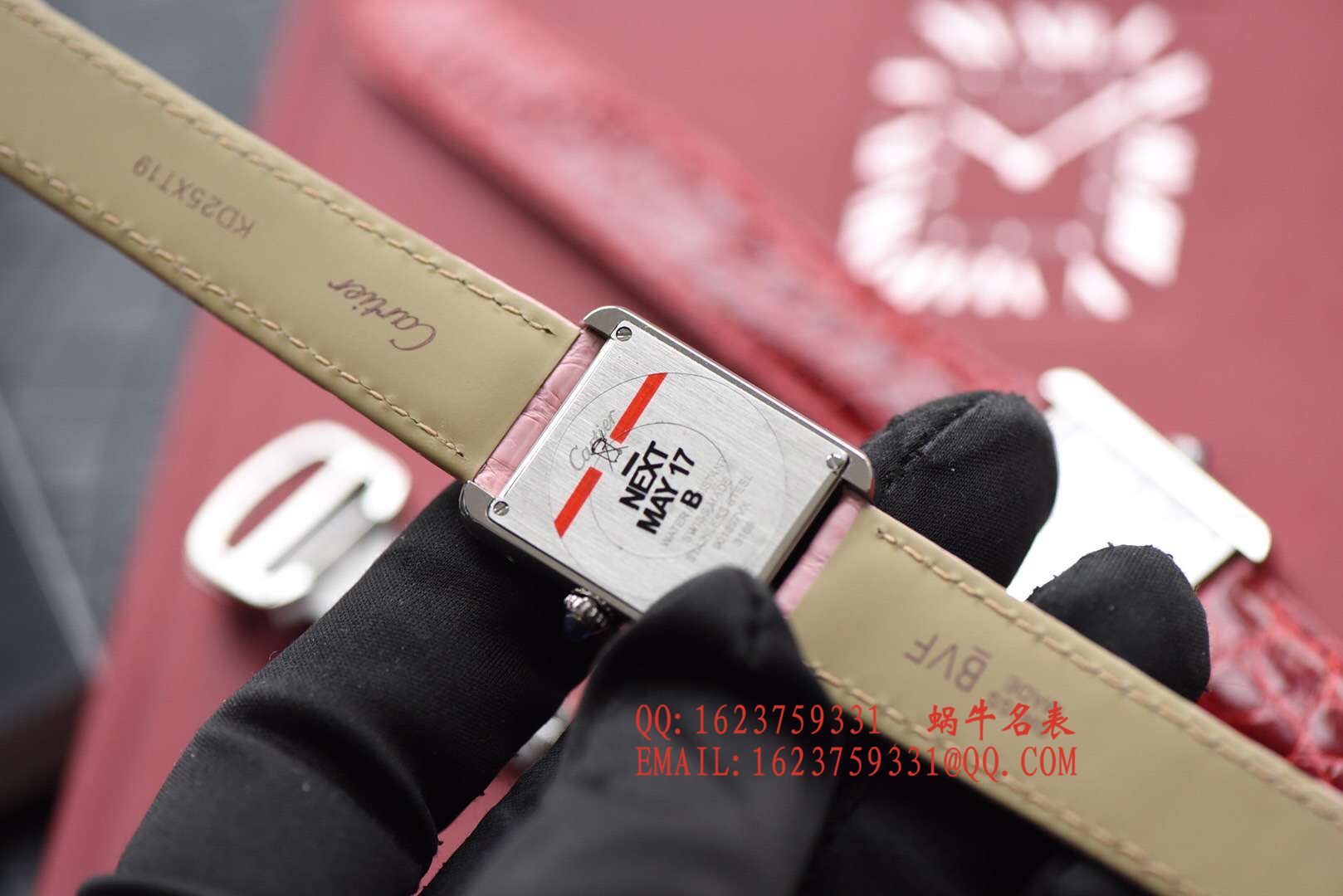 【独家视频测评K11 Perfect  High quality  Replica Watches 】 Cartier  坦克solo最高版本女装 wrist watches 中号W5200003小号W5200005可选   / KAD007A