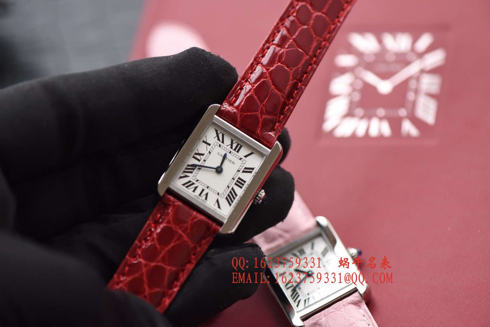 【独家视频测评K11 Perfect  High quality  Replica Watches 】 Cartier  坦克solo最高版本女装 wrist watches 中号W5200003小号W5200005可选   / KAD007A