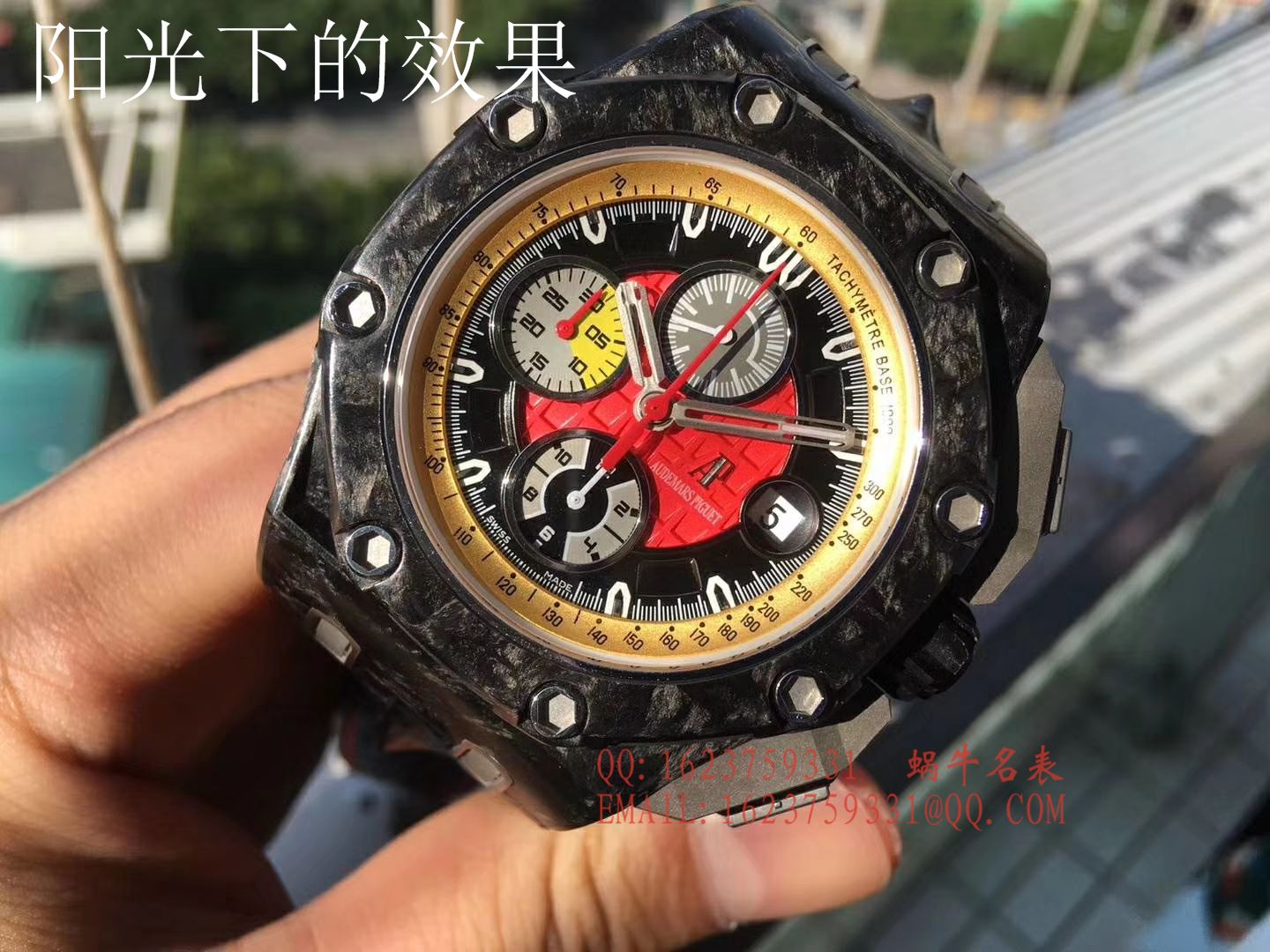 【 Video analysis JF Factory 1:1 High quality  Replica Watches 】Audemars Piguet 格兰披治大奖赛限定版26290IO.OO.A001VE.01机械 wrist watches  / AP041
