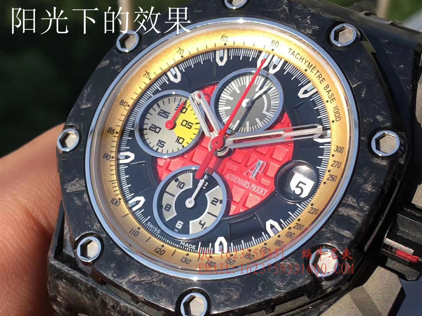 【 Video analysis JF Factory 1:1 High quality  Replica Watches 】Audemars Piguet 格兰披治大奖赛限定版26290IO.OO.A001VE.01机械 wrist watches  / AP041