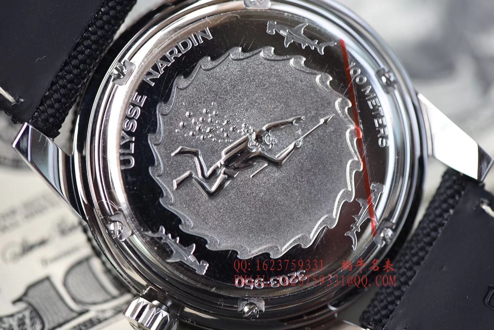 【 Video analysis 神器： Perfect 完美 Replica Watches 】 Ulysse Nardin 表Ulysse Nardin Diver潜水表系列Le Locle 勒洛克潜水 wrist watches 3203-950 / YD012