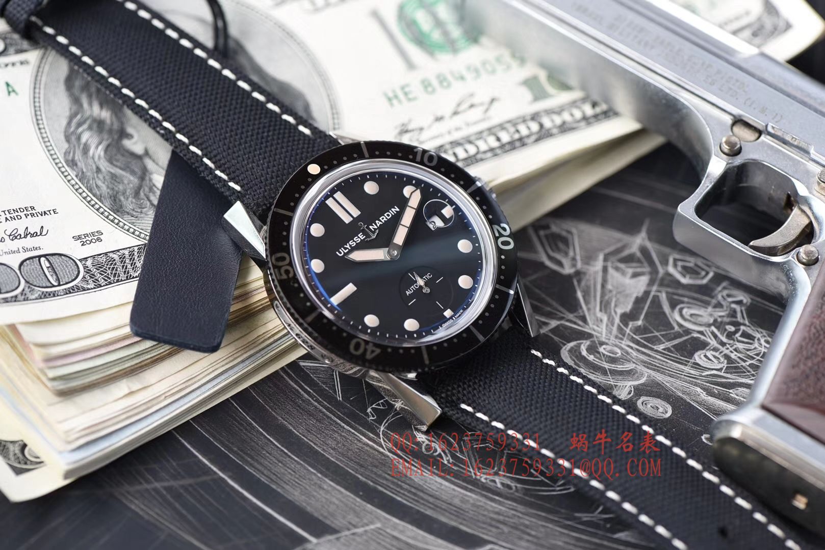 【 Video analysis 神器： Perfect 完美 Replica Watches 】 Ulysse Nardin 表Ulysse Nardin Diver潜水表系列Le Locle 勒洛克潜水 wrist watches 3203-950 / YD012
