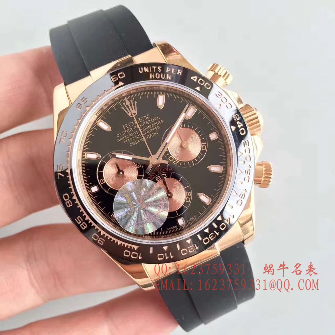 【JF1:1 top  Replica Copy  Watches 】 Rolex  Cosmograph Daytona  Ditongna 系列116515LN-L(FC) 咖啡色机械 wrist watches  / R009