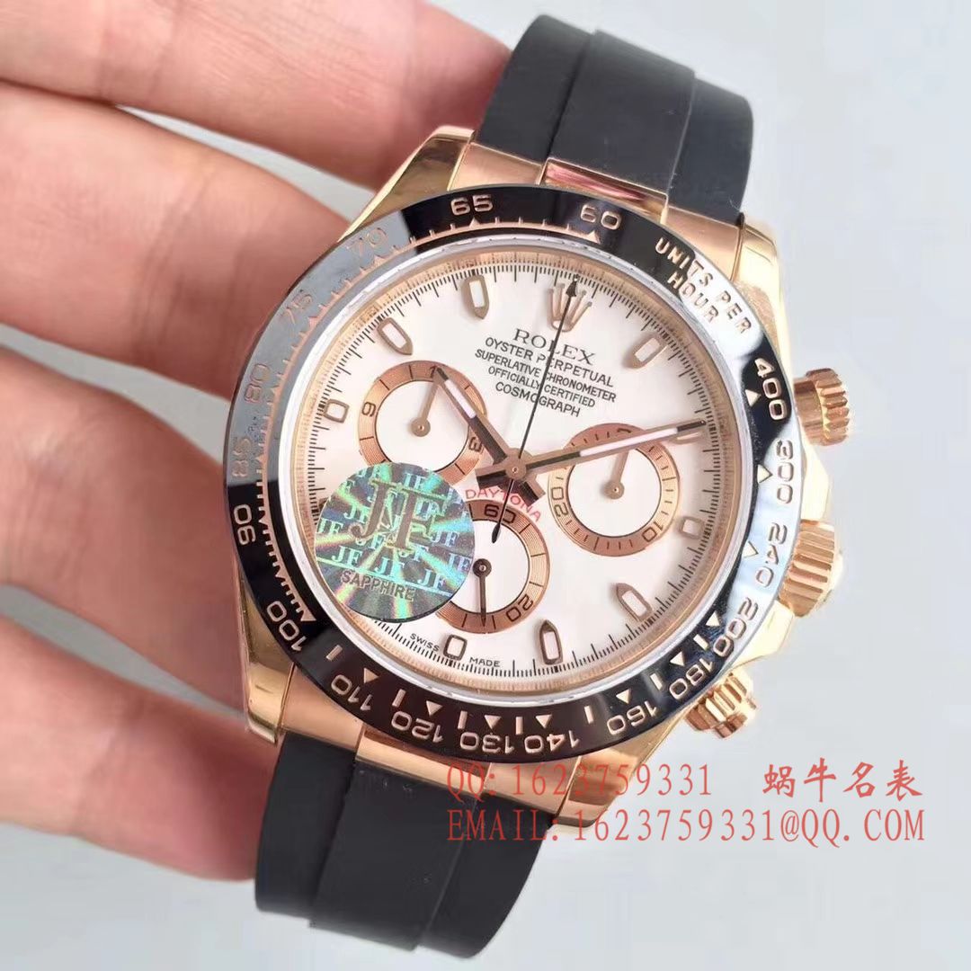 【JF1:1 top  Replica Copy  Watches 】 Rolex  Cosmograph Daytona  Ditongna 系列116515LN-L(FC) 咖啡色机械 wrist watches  / R009
