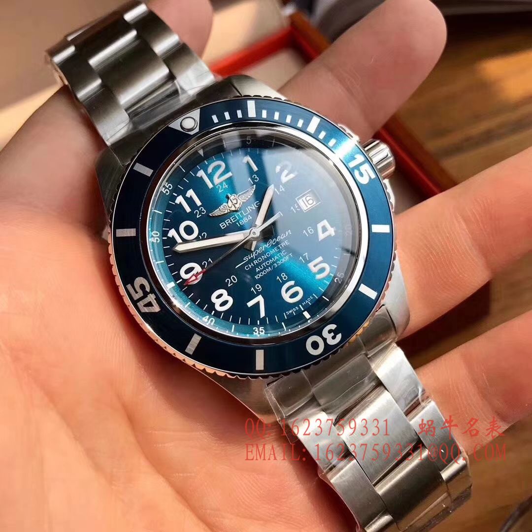 【原单正品、支持专柜验货】 Breitling 超级海洋系列A17392D7/BD68/162A 、 A17392D8|C910|228S|A20SS.1 wrist watches  / BL081