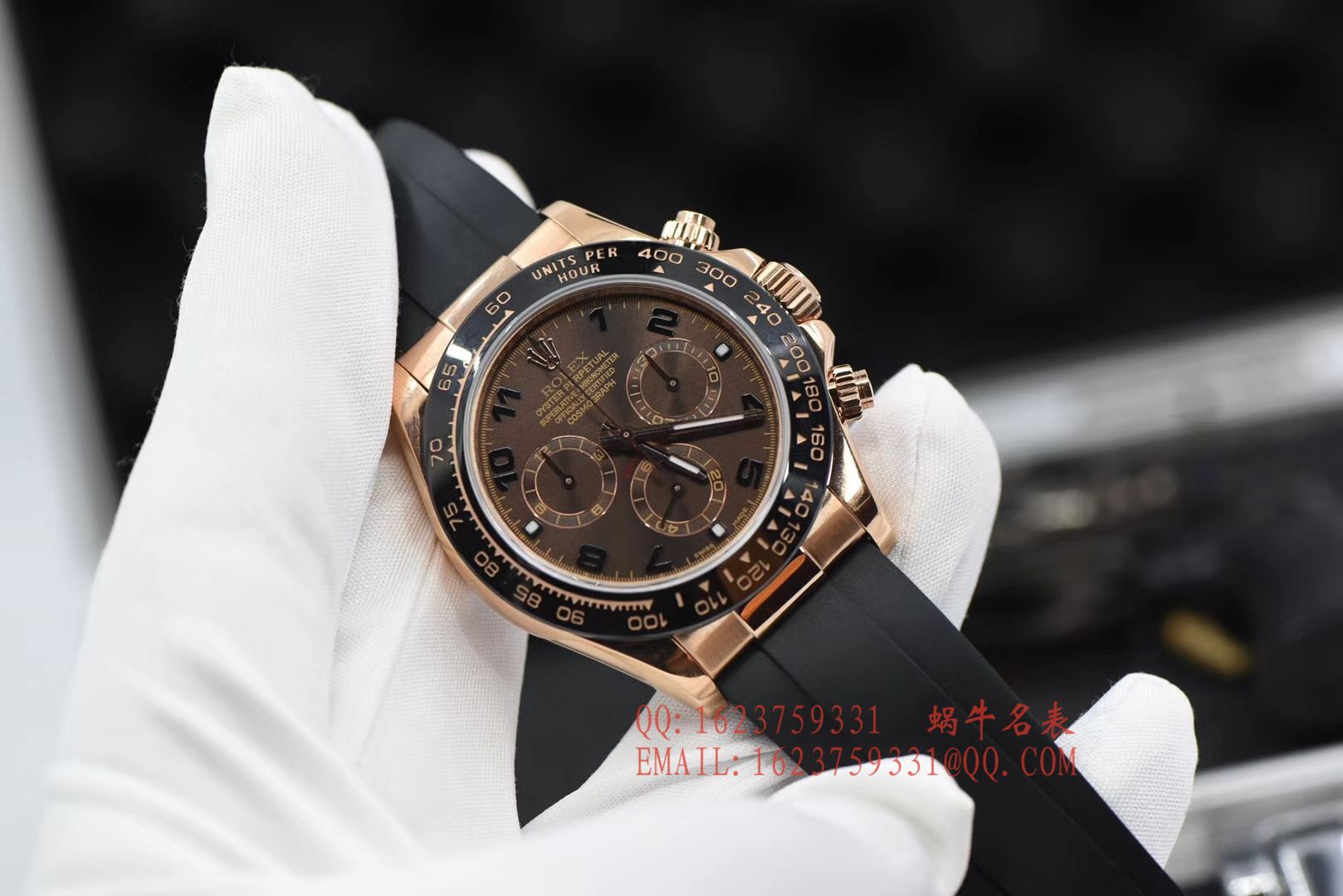 【AR Perfect  High quality  Replica Watches 】 Rolex ROLEX Cosmograph Daytona  Ditongna 系列116515LN-L(FC) 咖啡色 wrist watches  / R200