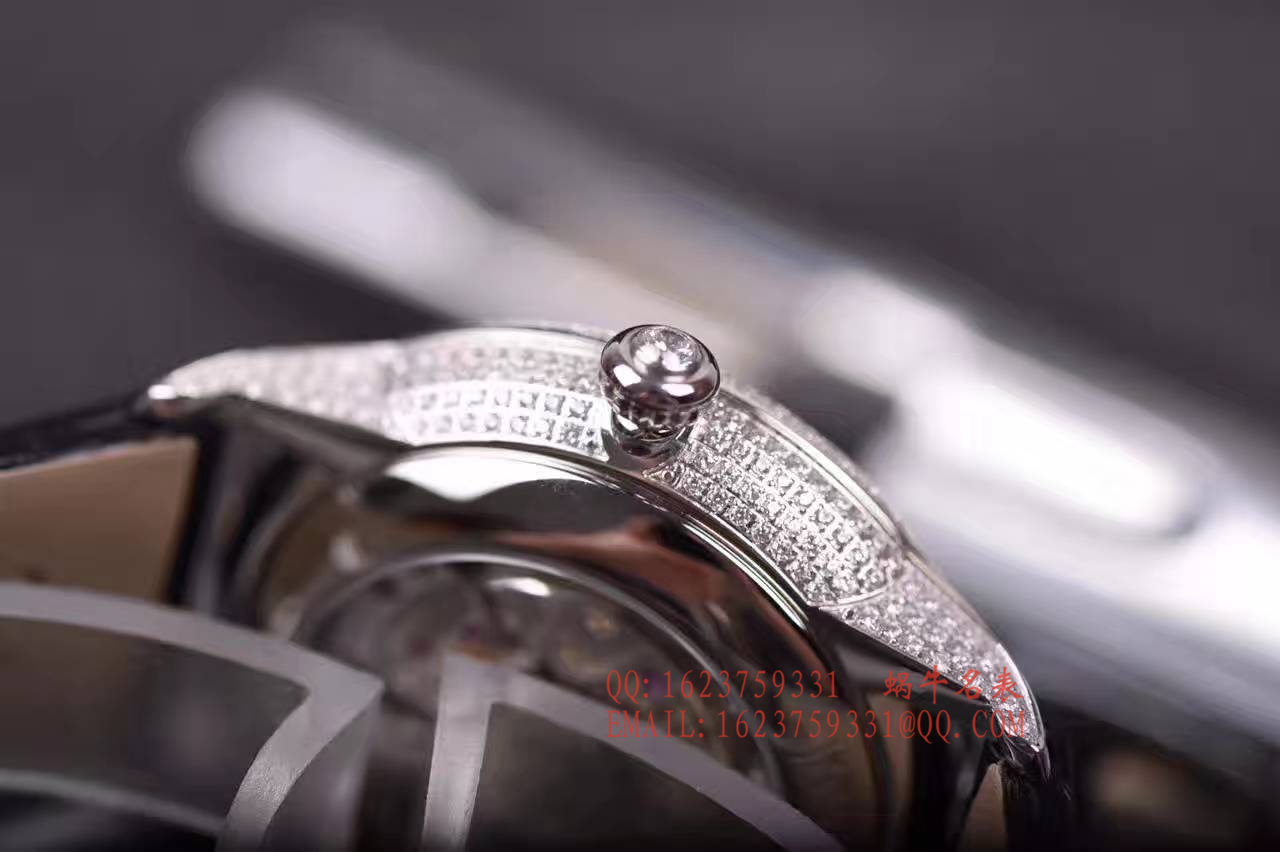  Jaquet Droz  wrist watches 精品推荐️极具视觉冲击感的放射大罗马刻度圈口及壳身均手工镶钻 Replica 原装 Jaquet Droz 自动机械 Movement 已最大程度还原正品味道❣前后蓝宝石镜面进口小牛皮直径42mm低调奢华有内涵 