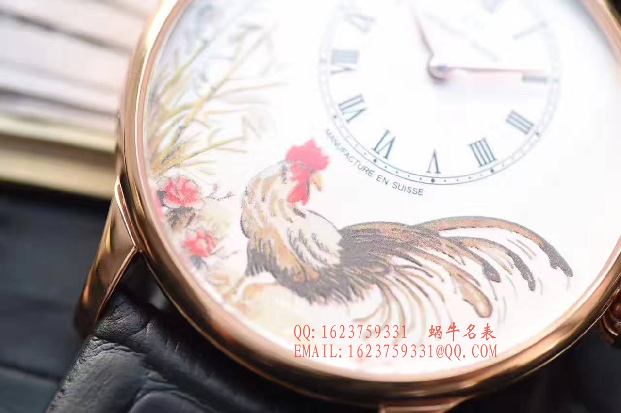 【 top  Replica Copy  Watches 】 Jaquet Droz 时分小针盘系列J005013216 wrist watches  / YD006