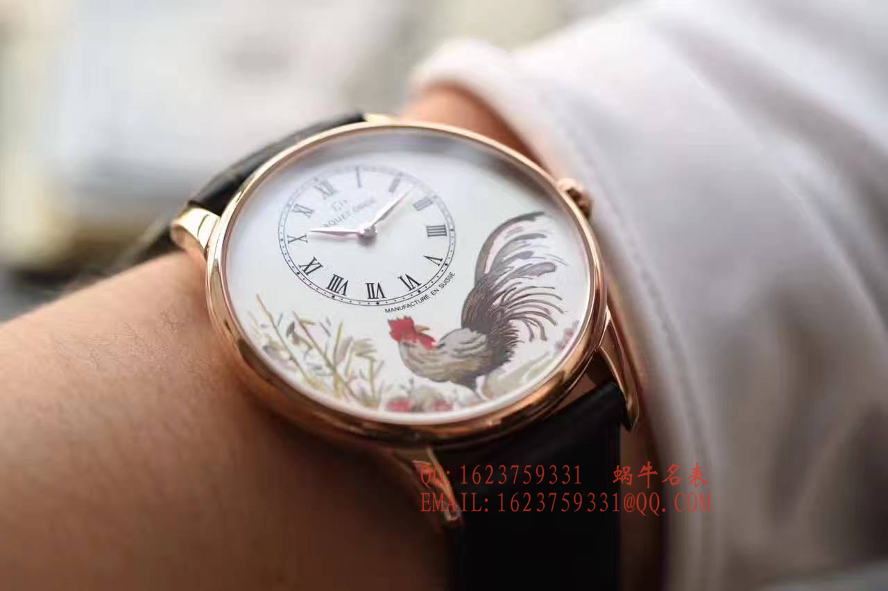 【 top  Replica Copy  Watches 】 Jaquet Droz 时分小针盘系列J005013216 wrist watches  / YD006