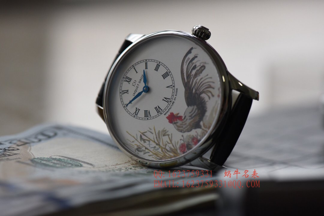 【 top  Replica Copy  Watches 】 Jaquet Droz 时分小针盘系列J005013216 wrist watches  / YD006