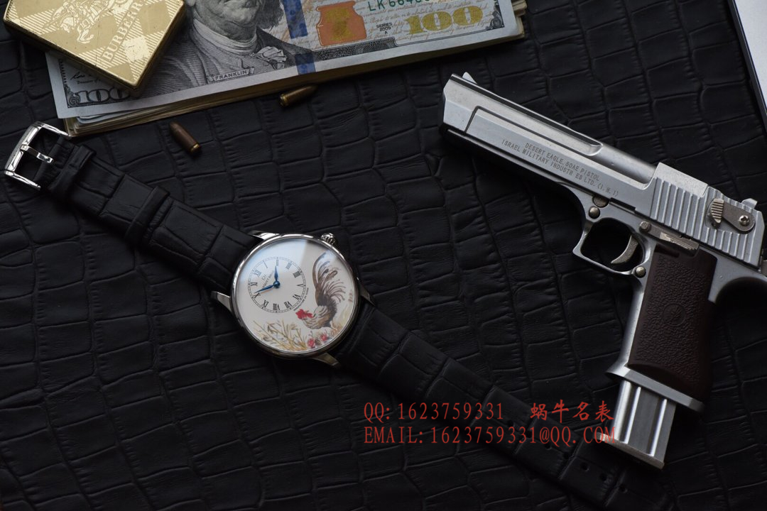 【 top  Replica Copy  Watches 】 Jaquet Droz 时分小针盘系列J005013216 wrist watches  / YD006