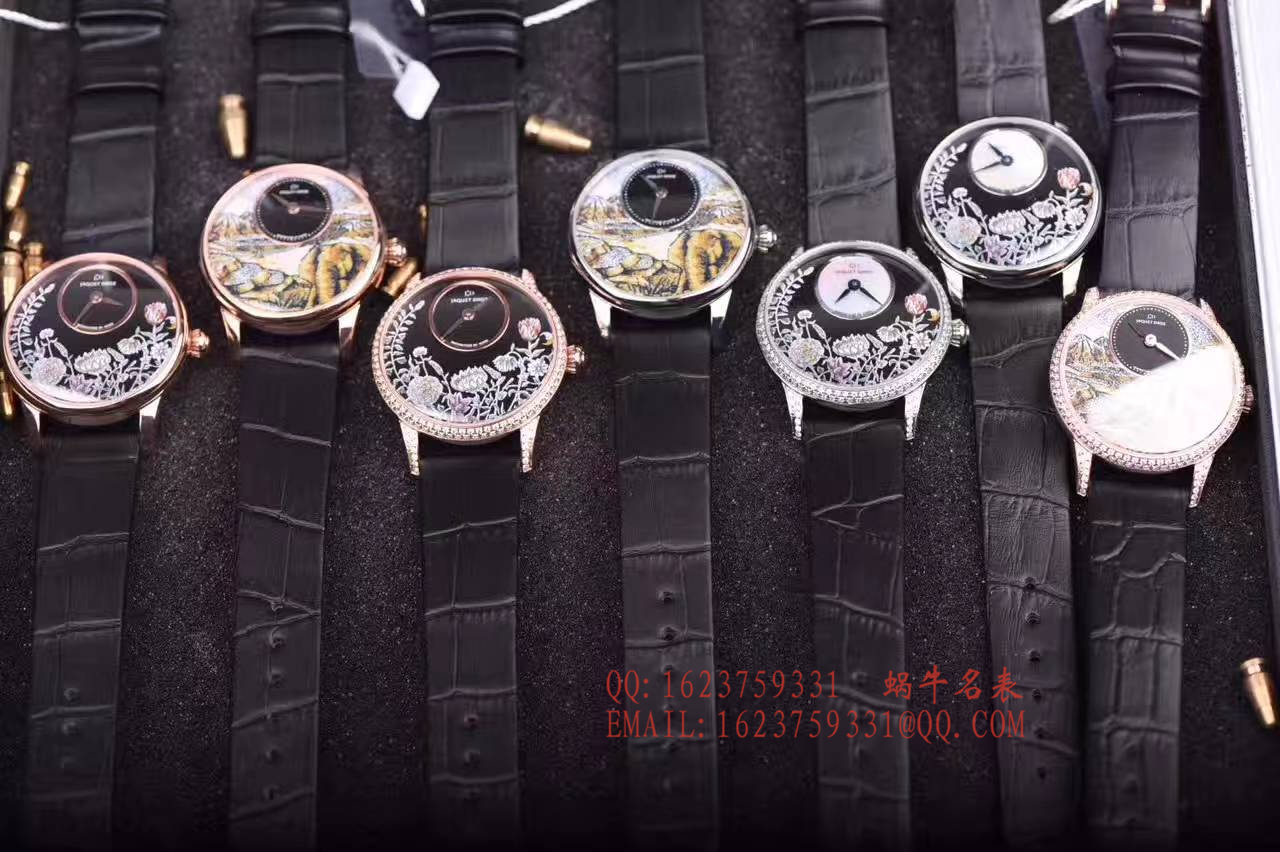 【视频讲解】 Jaquet Droz 艺术工坊精品女表！精美两针设计，天热贝母加彩绘艺术图案表面 /  Jaquet Droz YK05