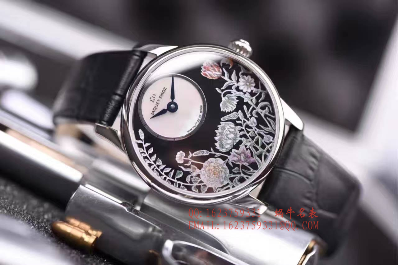 【视频讲解】 Jaquet Droz 艺术工坊精品女表！精美两针设计，天热贝母加彩绘艺术图案表面 /  Jaquet Droz YK05