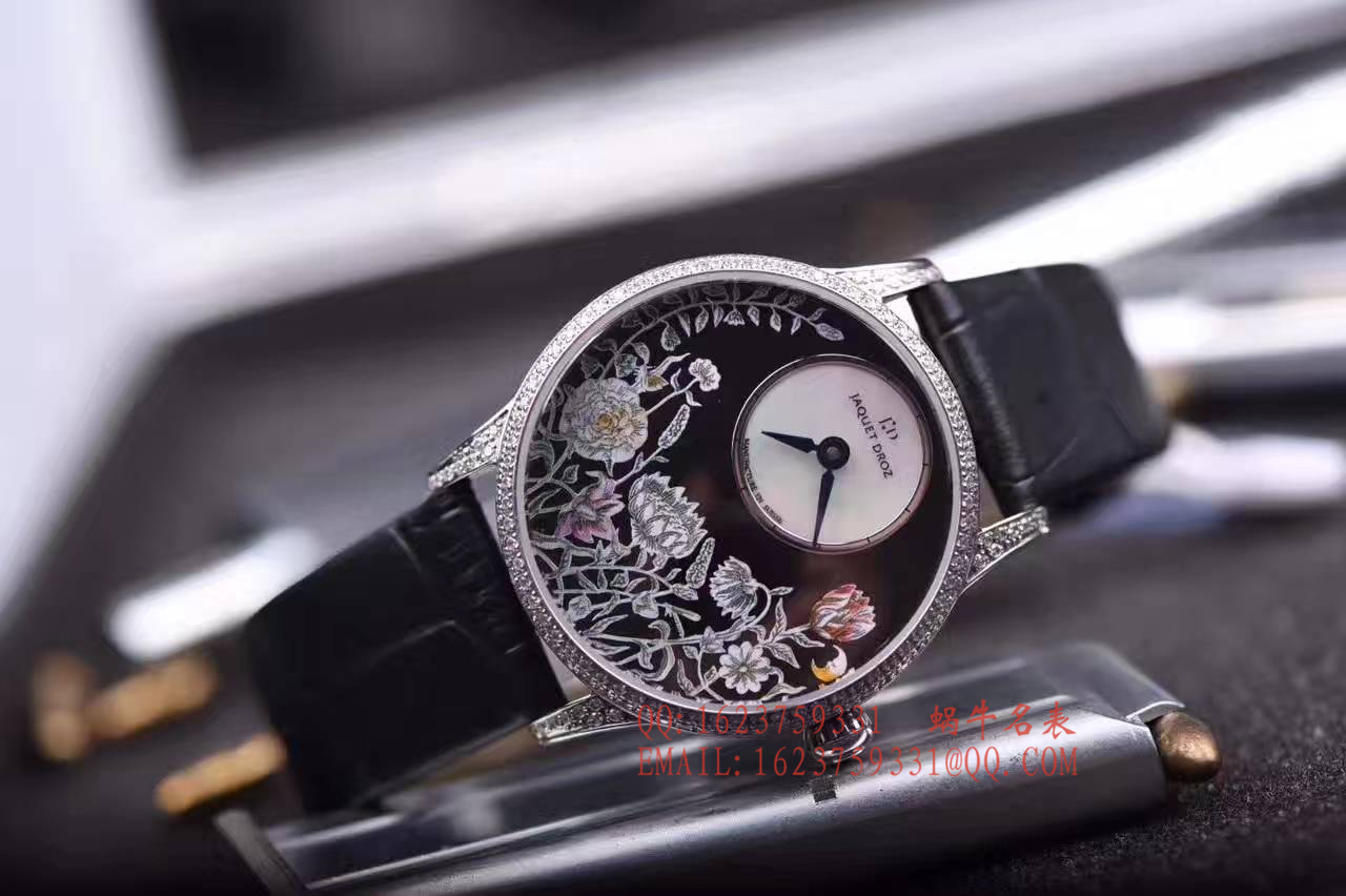 【实拍图鉴赏】KS Factory 1:1 top  Replica Copy  Watches 之 Jaquet Droz 艺术工坊系列J005004201女表 /  Jaquet Droz YK06