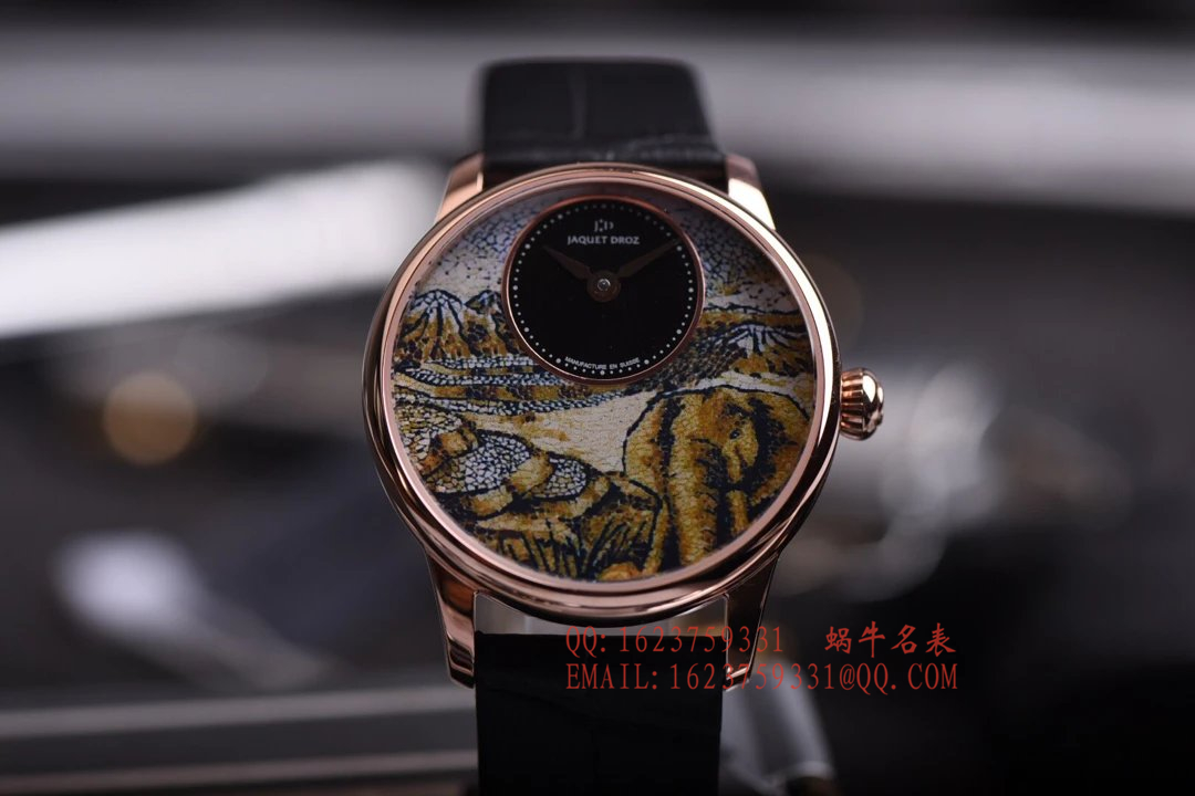 【实拍图鉴赏】 Jaquet Droz 艺术工坊系列精美两针女表 /  Jaquet Droz YK05.5