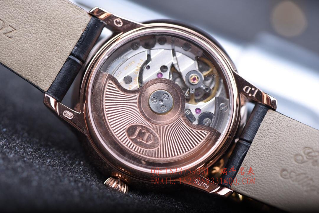 【实拍图鉴赏】 Jaquet Droz 艺术工坊系列精美两针女表 /  Jaquet Droz YK05.5