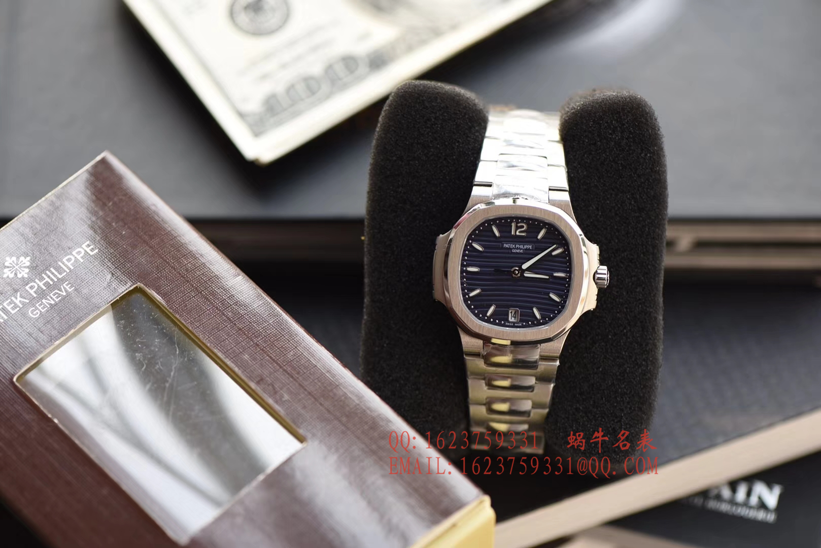 【PF Perfect  High quality  Replica Watches 】 PATEK PHILIPPE 运动系列7118/1A-001 wrist watches ( Nautilus )女表 / BD221