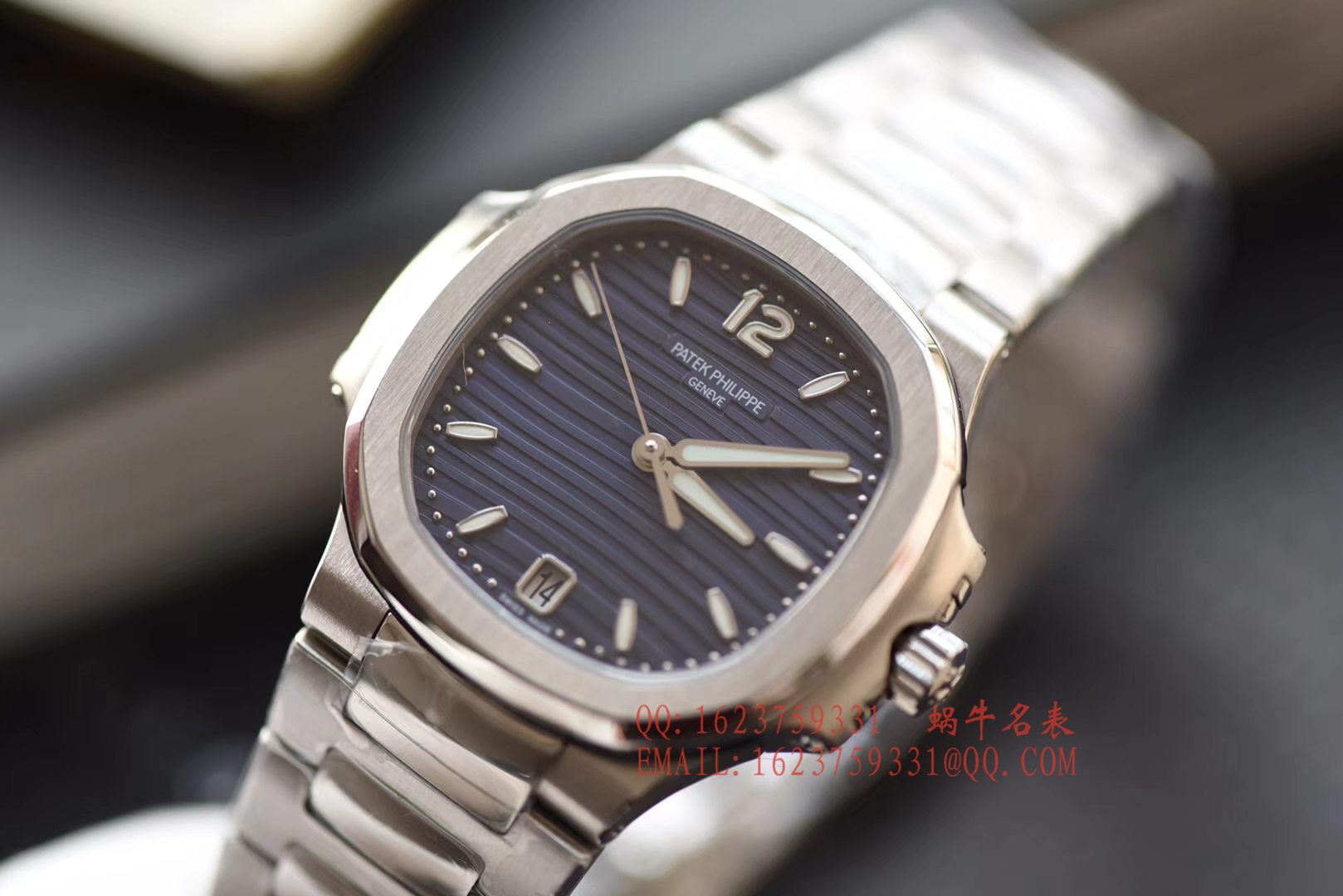 【PF Perfect  High quality  Replica Watches 】 PATEK PHILIPPE 运动系列7118/1A-001 wrist watches ( Nautilus )女表 / BD221