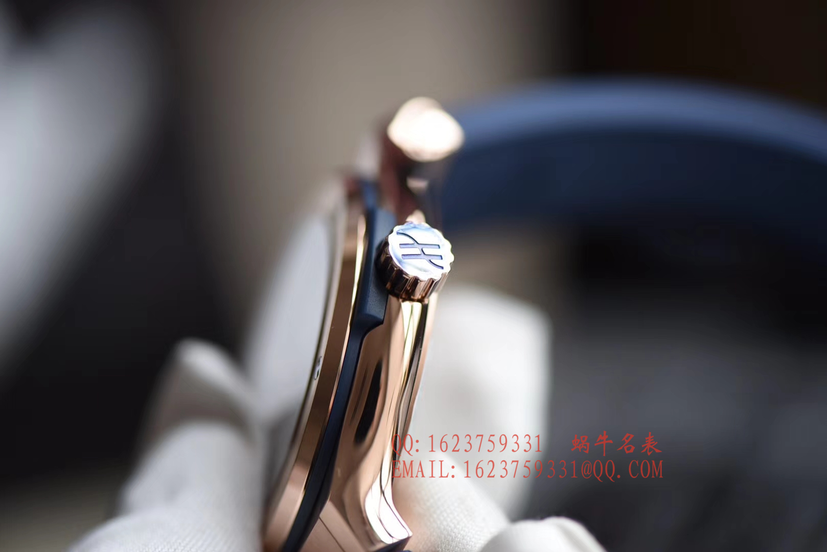 【JJ Perfect  High quality  Replica 手 表】  Hublot 经典融合系列 hublot classic fusion  kinggold金壳蓝面 / YB053