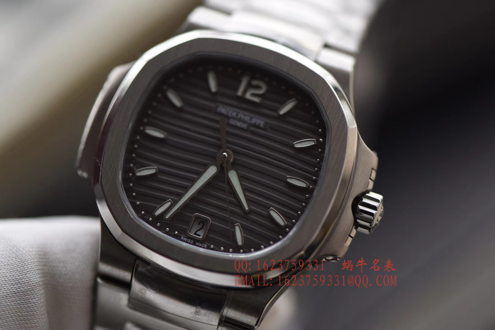【PF Perfect  High quality  Replica Watches 】 PATEK PHILIPPE 运动系列7118/1A-011女士 wrist watches ( Nautilus ) / BD222