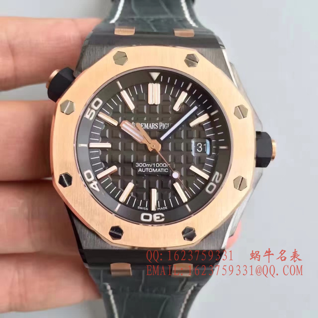【 Video analysis JF Factory  Perfect  Replica Watches 】Audemars Piguet  Royal Oak Offshore 系列15709TR.OO.A005CR.01男表 / AP077A