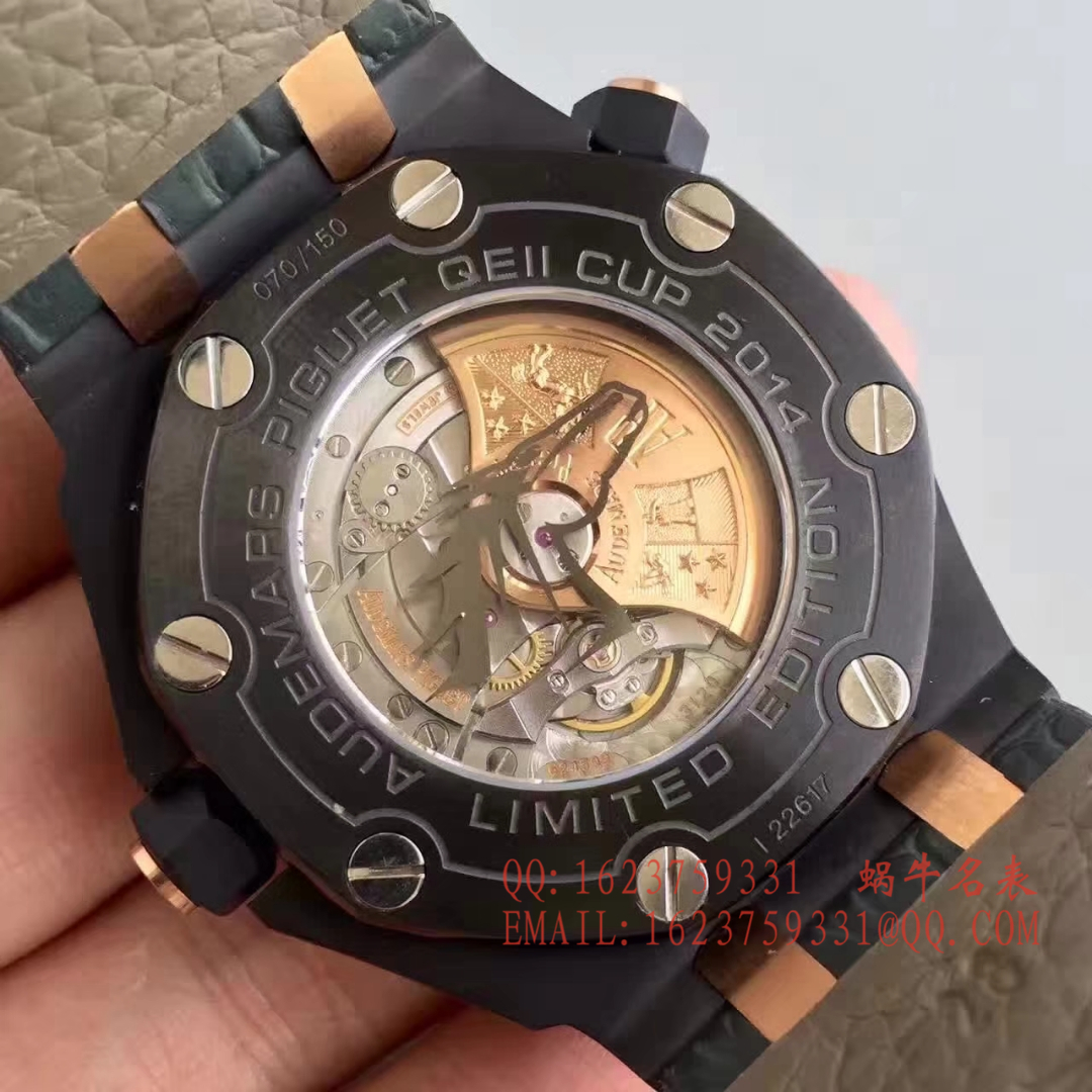 【 Video analysis JF Factory  Perfect  Replica Watches 】Audemars Piguet  Royal Oak Offshore 系列15709TR.OO.A005CR.01男表 / AP077A