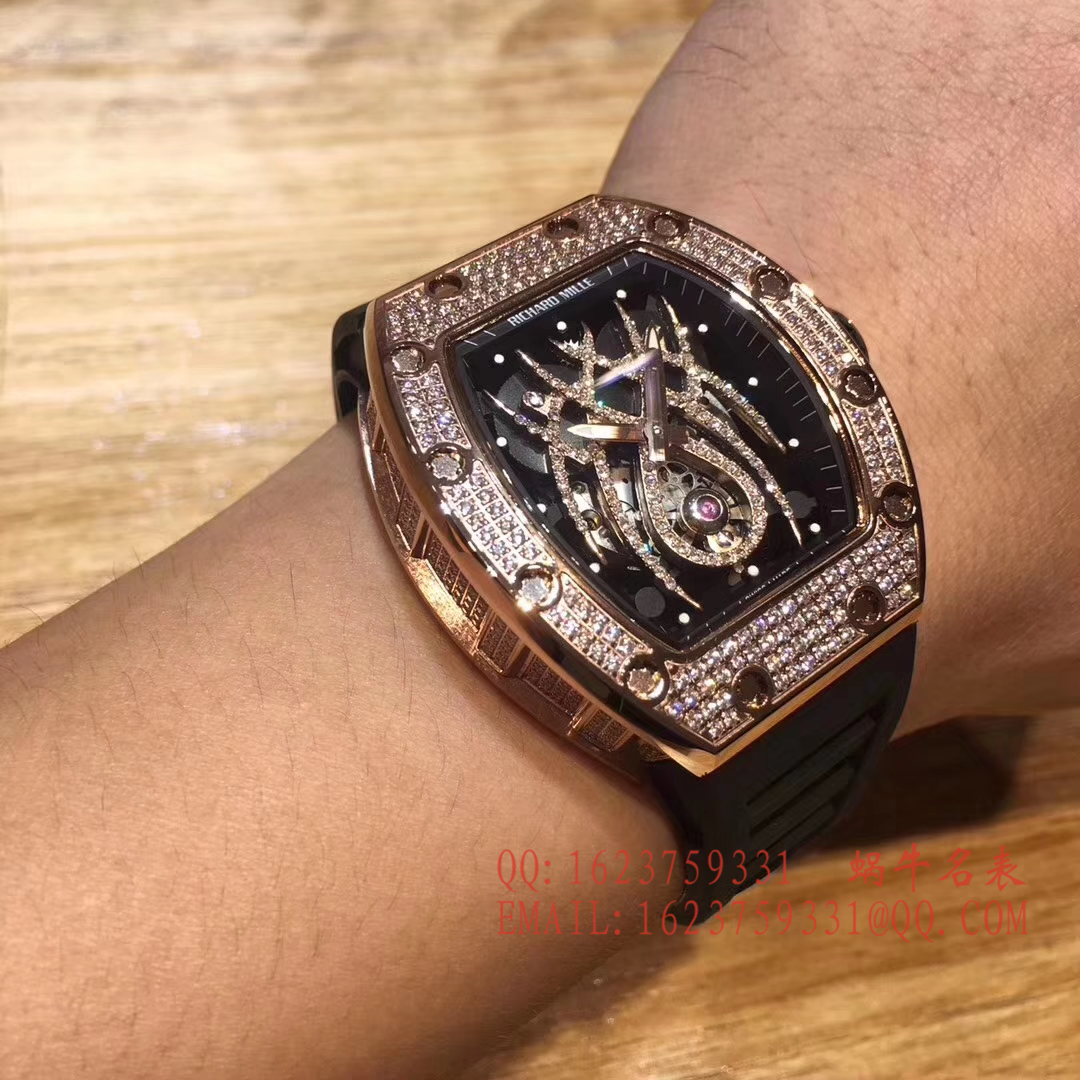  Richard Miller 女士系列RM 19-01 TOURBILLON NATALIE PORTMAN wrist watches (蜘蛛镶钻女表) / RM 19-01