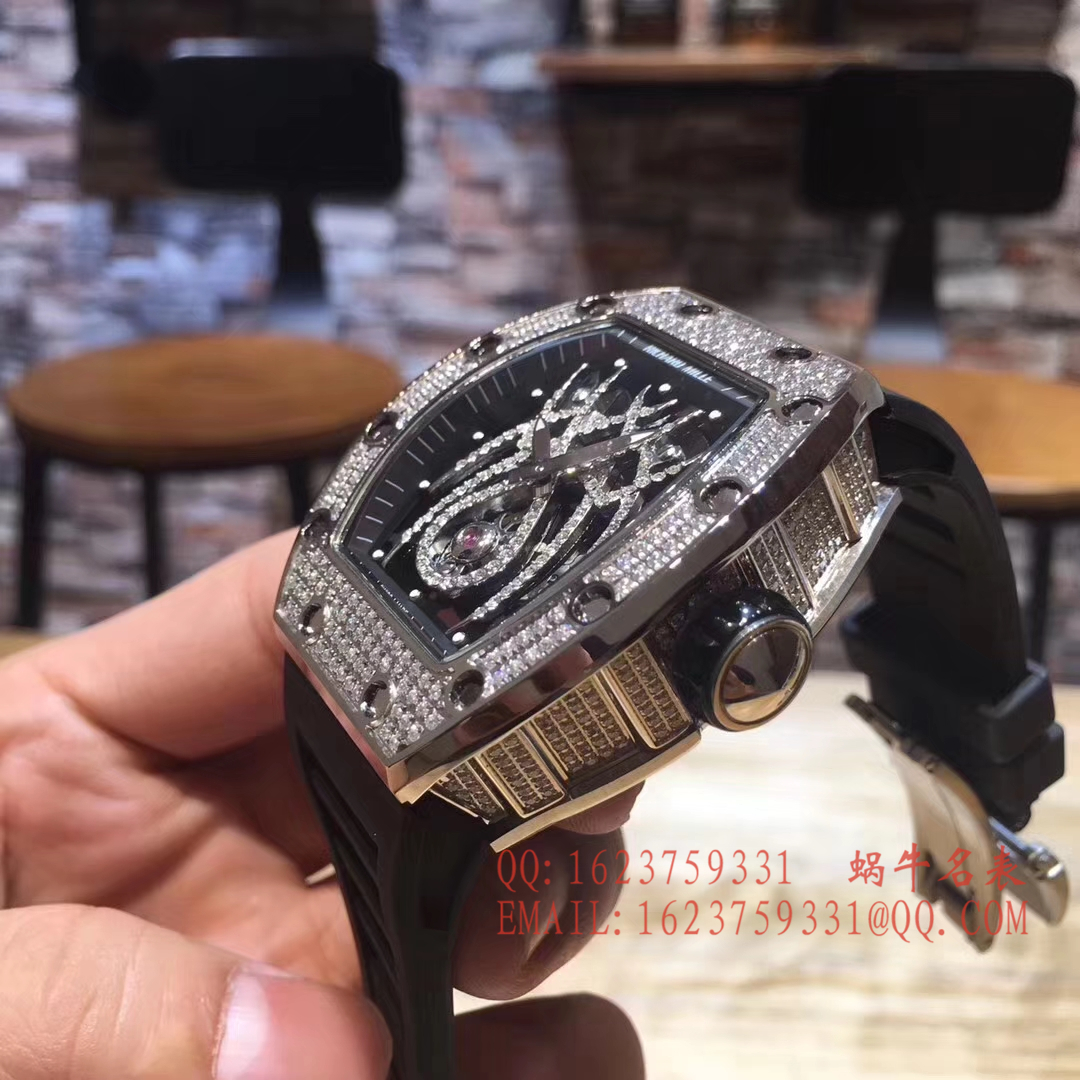  Richard Miller 女士系列RM 19-01 TOURBILLON NATALIE PORTMAN wrist watches (蜘蛛镶钻女表) / RM 19-01