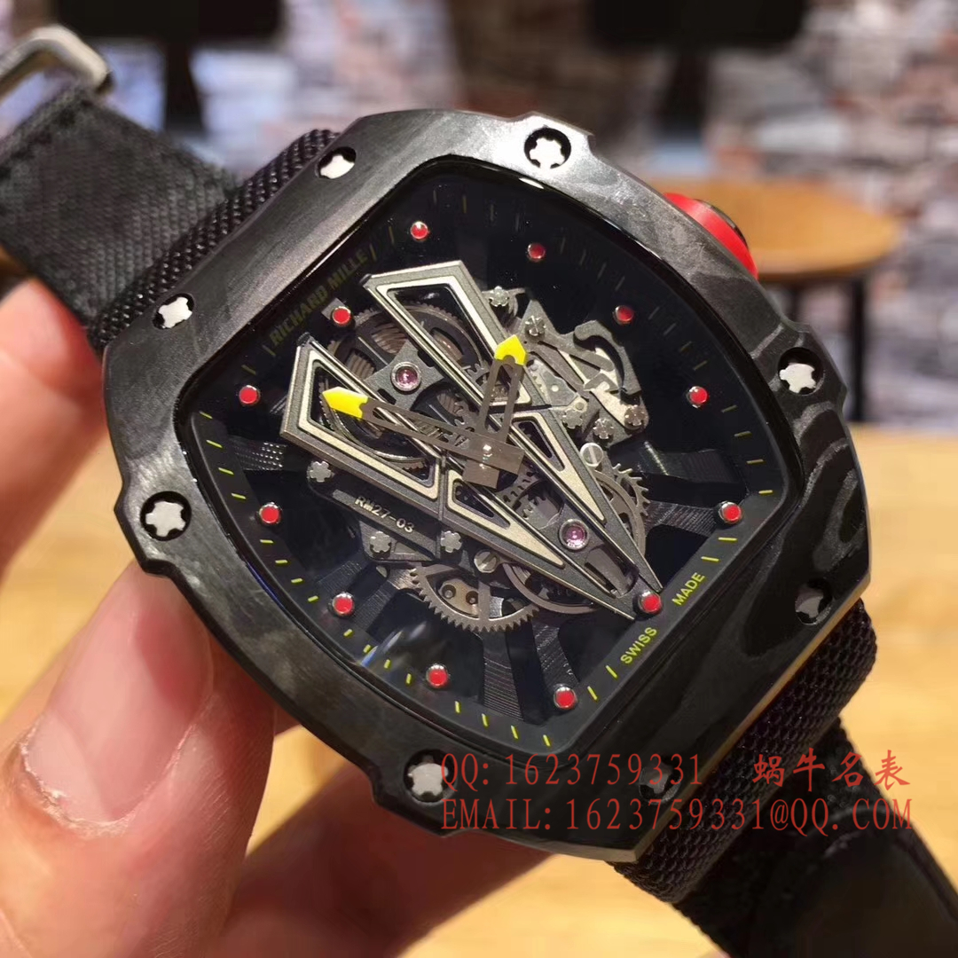 【RM Perfect  High quality  Replica Watches 】RICHARD MILLE RICHARD MILLE男士系列RM 27-03咆哮公牛 wrist watches  / RM 27-03
