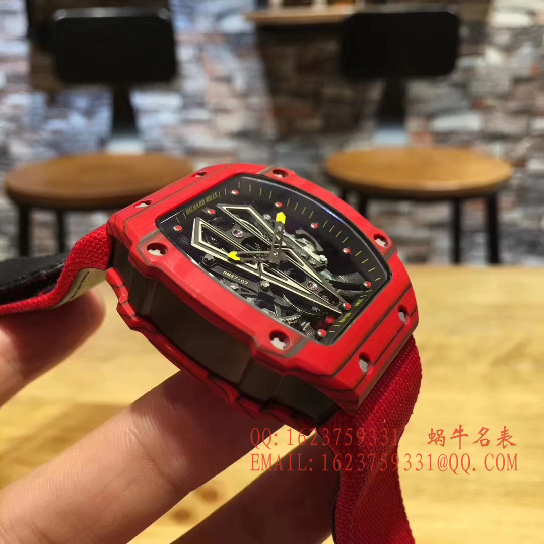 【RM Perfect  High quality  Replica Watches 】RICHARD MILLE RICHARD MILLE男士系列RM 27-03咆哮公牛 wrist watches  / RM 27-03