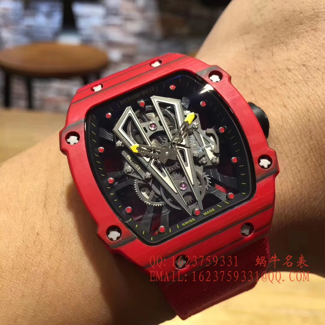 【RM Perfect  High quality  Replica Watches 】RICHARD MILLE RICHARD MILLE男士系列RM 27-03咆哮公牛 wrist watches  / RM 27-03