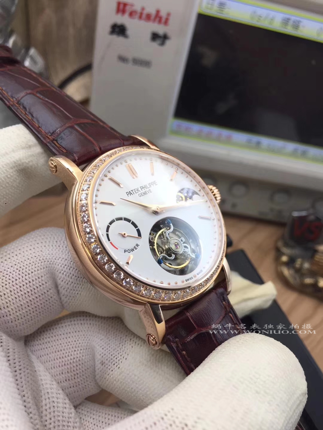 【TF Factory  Perfect  Knockoff  Watches 】 PATEK PHILIPPE 镂空雕花动力星辰真 Tourbillon  wrist watches  / BD202