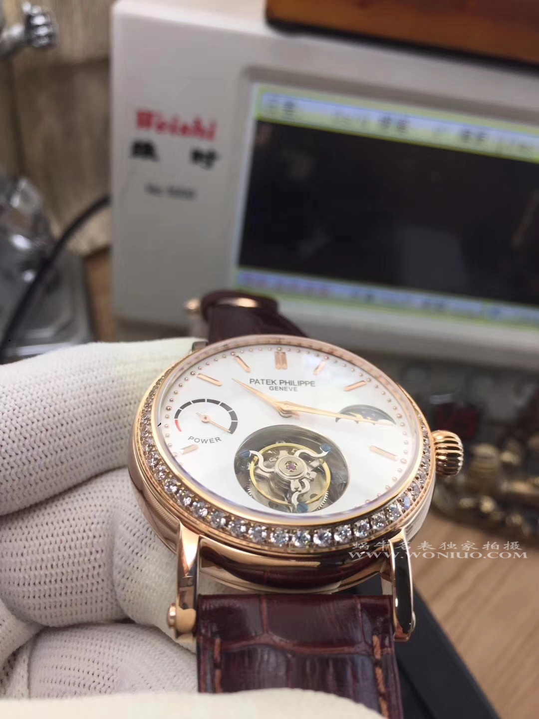 【TF Factory  Perfect  Knockoff  Watches 】 PATEK PHILIPPE 镂空雕花动力星辰真 Tourbillon  wrist watches  / BD202