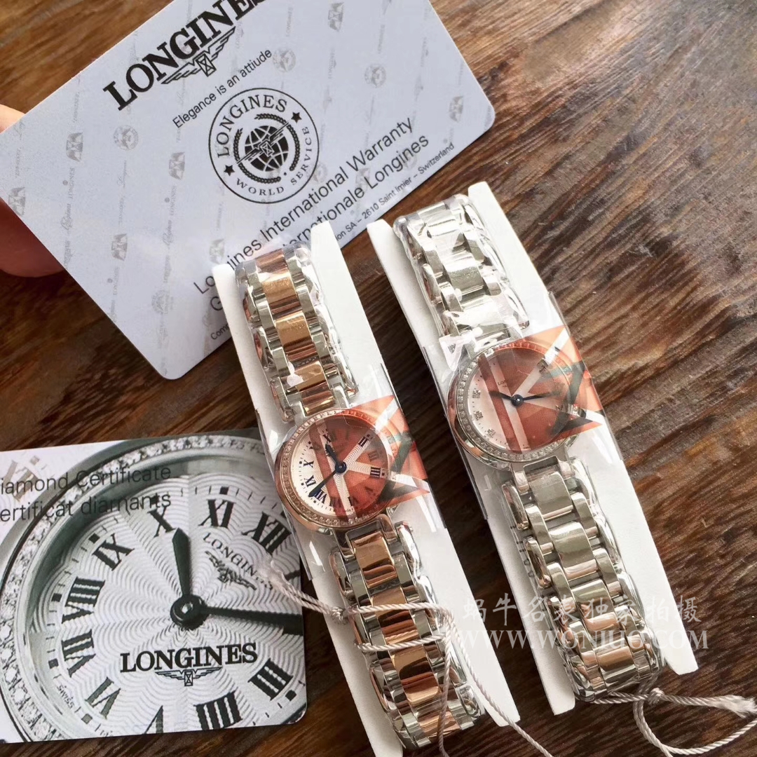 【KZ台湾 Factory  High quality  Copy  Watches 】 Longines 优雅PRIMALUNA心月系列L8.109.5.79.6 wrist watches  / L049