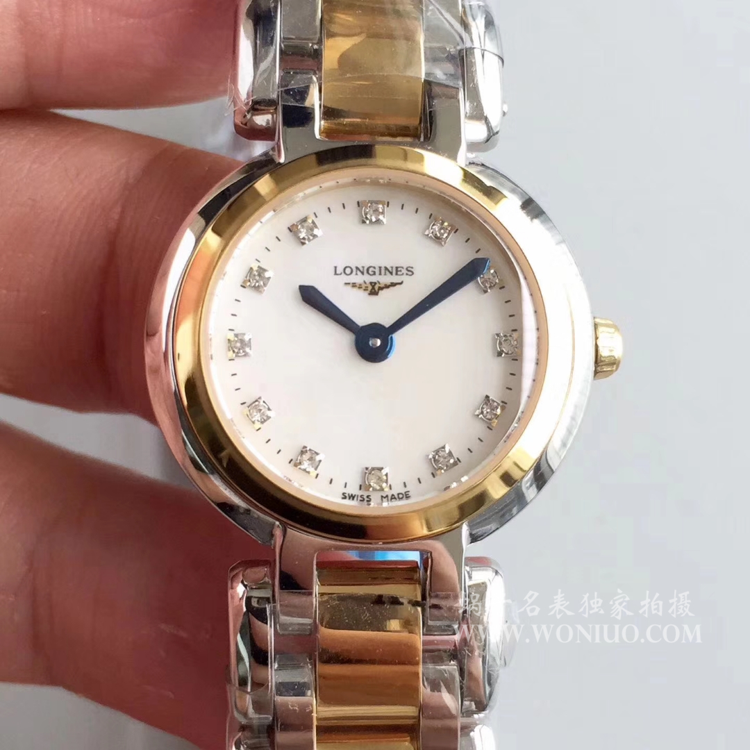 【KZ台湾 Factory  High quality  Copy  Watches 】 Longines 优雅PRIMALUNA心月系列L8.109.5.79.6 wrist watches  / L049