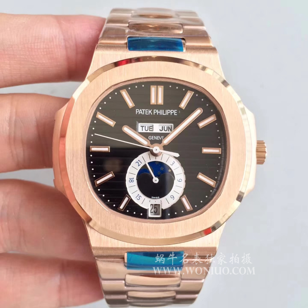 【KM Perfect  High quality  Replica Watches 】 PATEK PHILIPPE Nautilus运动系列5726/1A-001 wrist watches  / BDBE200