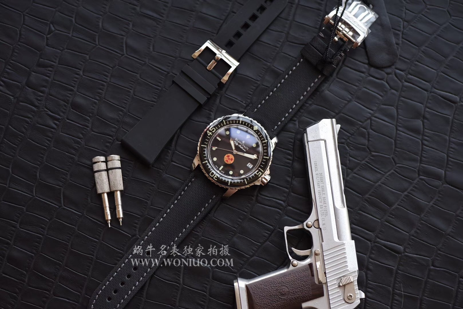【ZF Perfect  High quality  Replica Watches 】Blancpain  Fifty Fathoms 系列5015B-1130-52生化危机版本 wrist watches  / BP029