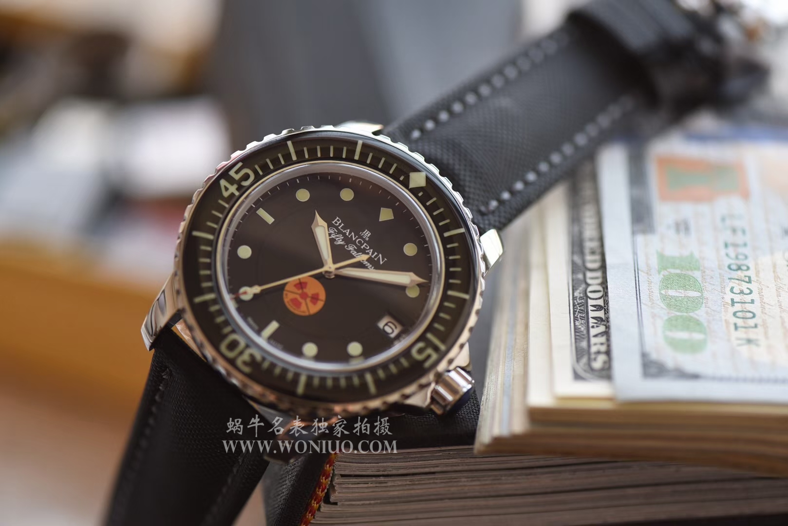 【ZF Perfect  High quality  Replica Watches 】Blancpain  Fifty Fathoms 系列5015B-1130-52生化危机版本 wrist watches  / BP029